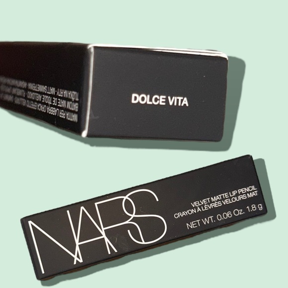 💕 2 for $40💕 brand new NARS velvet matte lip pencil in dolce vita - Picture 2 of 4